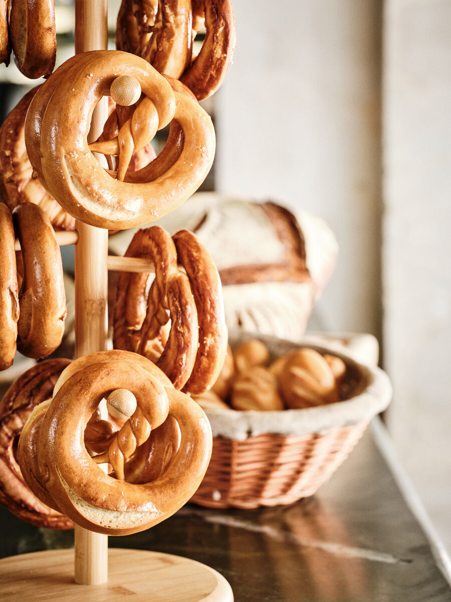 Le bretzel, clin d'œil à l'Alsace
