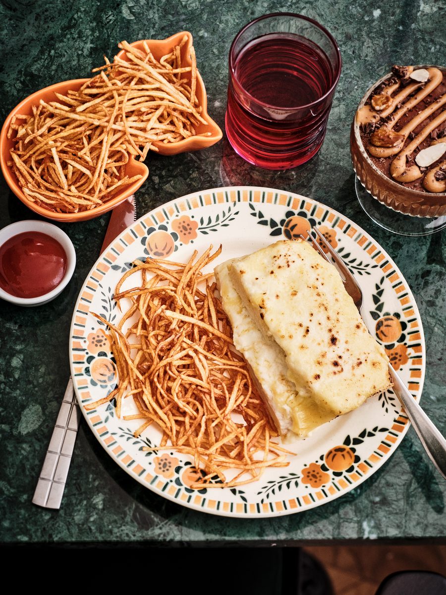 Le menu enfant : club volaille et frites maison