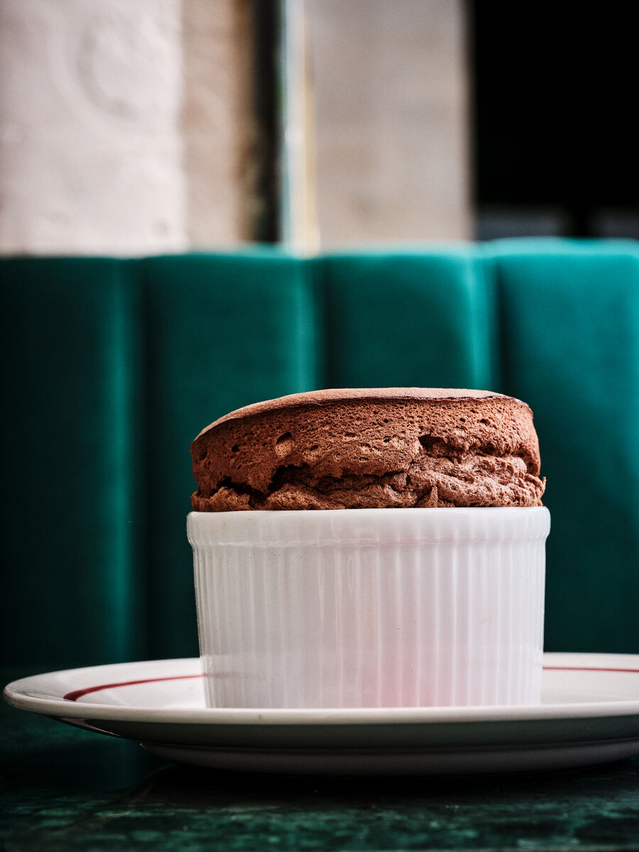 Le soufflé au chocolat